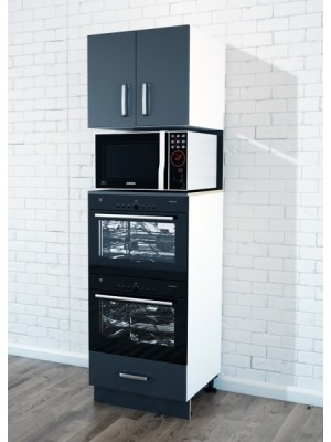 2 Door Double Wall Oven Cabinet Gloss (+$32.00)